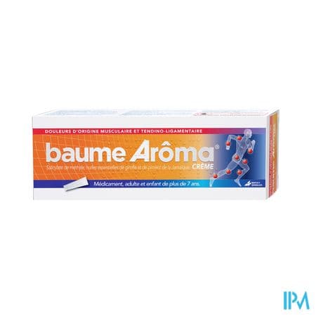 BAUME AROMA CR FL POMPE 50G