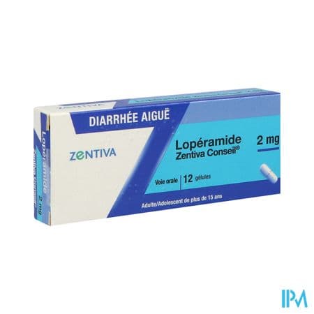 LOPERAMIDE 2MG ZTV CONS GELULE 12 — Grande Pharmacie de la Gare - Sartrouville