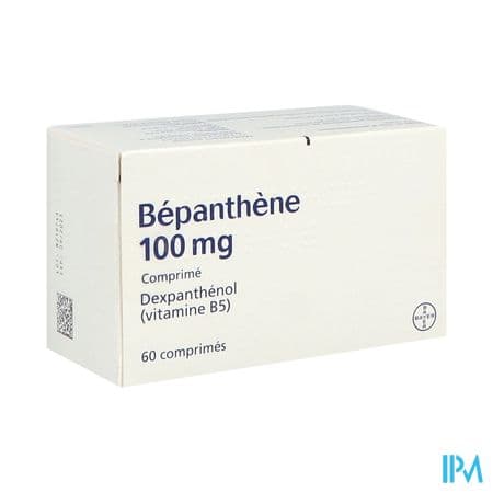BEPANTHENE 100MG CPR 60