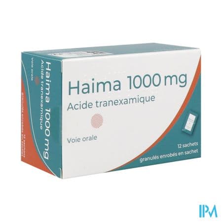 Haima 1000mg Granules Enrobes En Sachet 12 — Pharmacie de la Gare Montparnasse