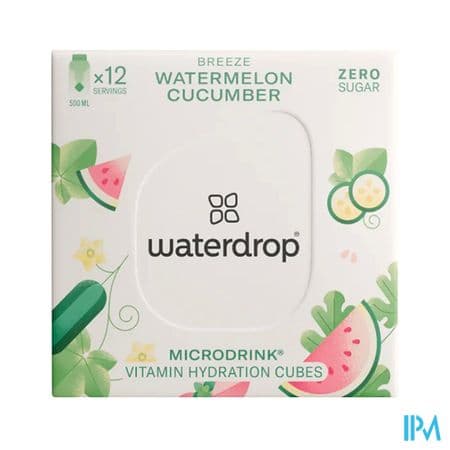 WATERDROP MICRODRINK BREEZE X12 — Pharmacie Principale des Grésillons