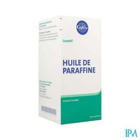 Gifrer Huile Paraffine Solution Buvable 500ml — Pharmacie Du Pont Nely - Trouville-sur-Mer