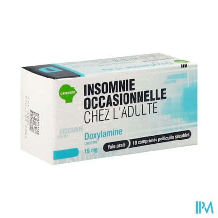 Doxylamine Cristers 15mg Comprime Secable 10