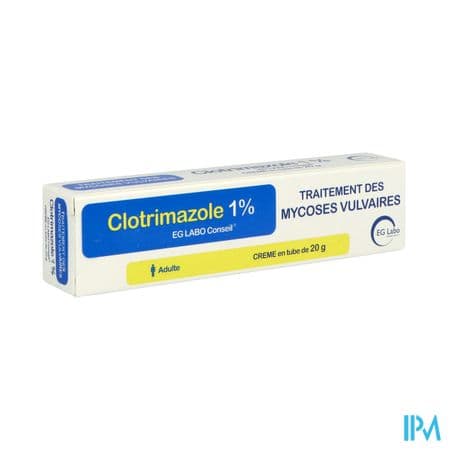 Clotrimazole Eg Labo Conseil Creme 20g