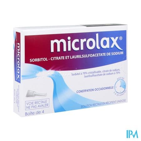 MICROLAX SOL RECTALE UNIDOSE 4