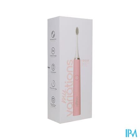 Myvariations Brosse A Dents Electrique Sonique Rose