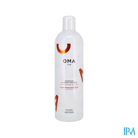 OMA&ME SH PURIF ARGILE 500ML — Pharmacie de Champignol