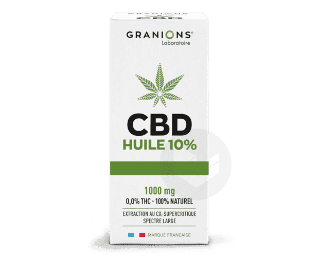 GRANIONS CBD HLE 10% 10ML — Pharmacie Bouton - Armentières