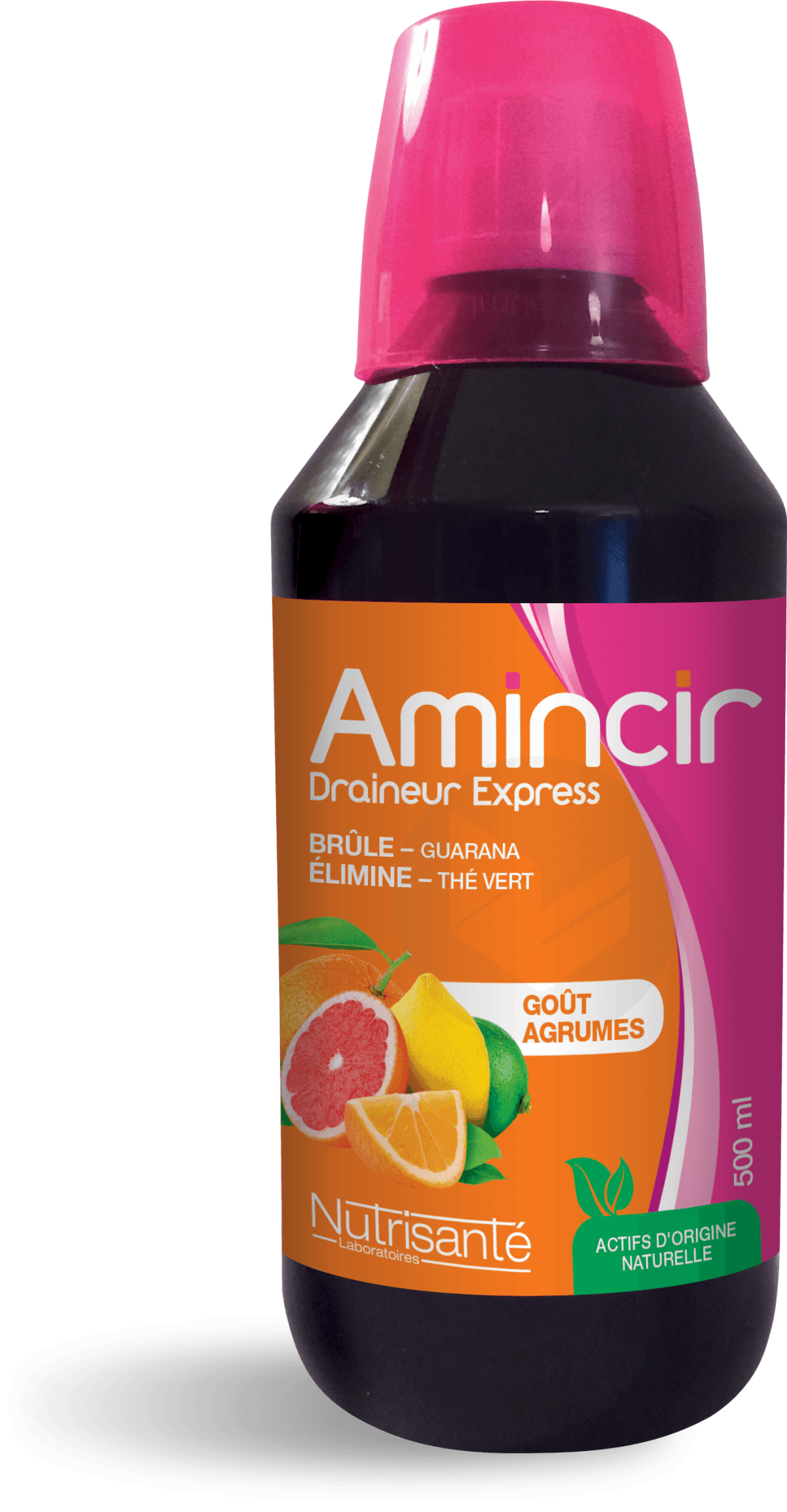AMINCIR DRAINANT CASSIS 500ML — Pharmacie Val de l'Aurence Limoge