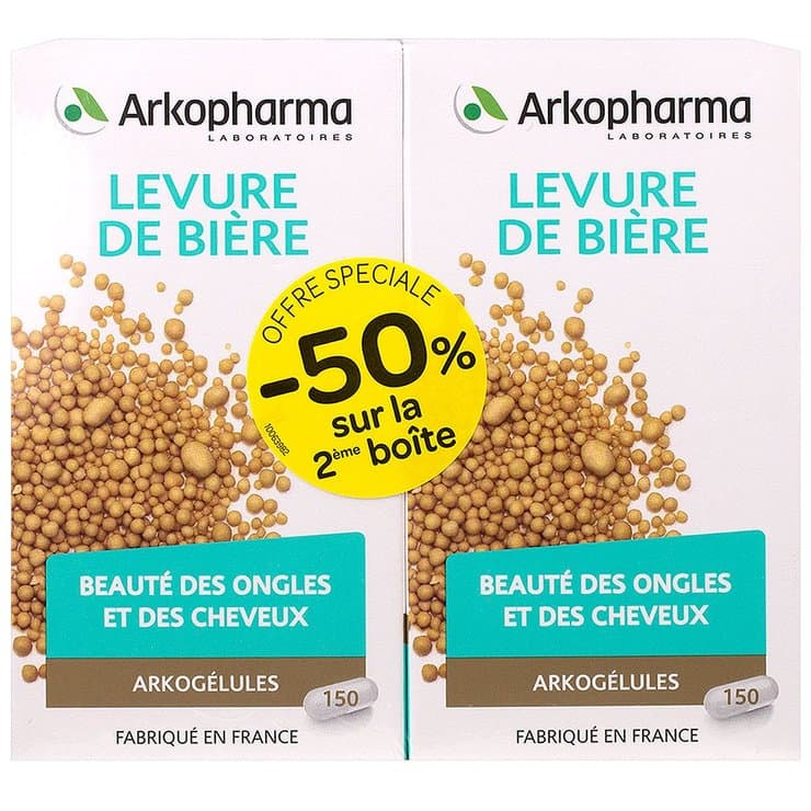 ARKOGELULES LEVURE BIERE 150X2 — Pharmacie de la Plaine - Saint-Denis