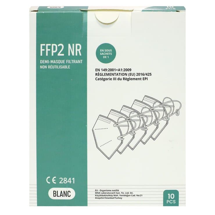 IDC MASQ DEMI-FILT FFP2 NR CFU — Pharmacie de la Gare - Rouen