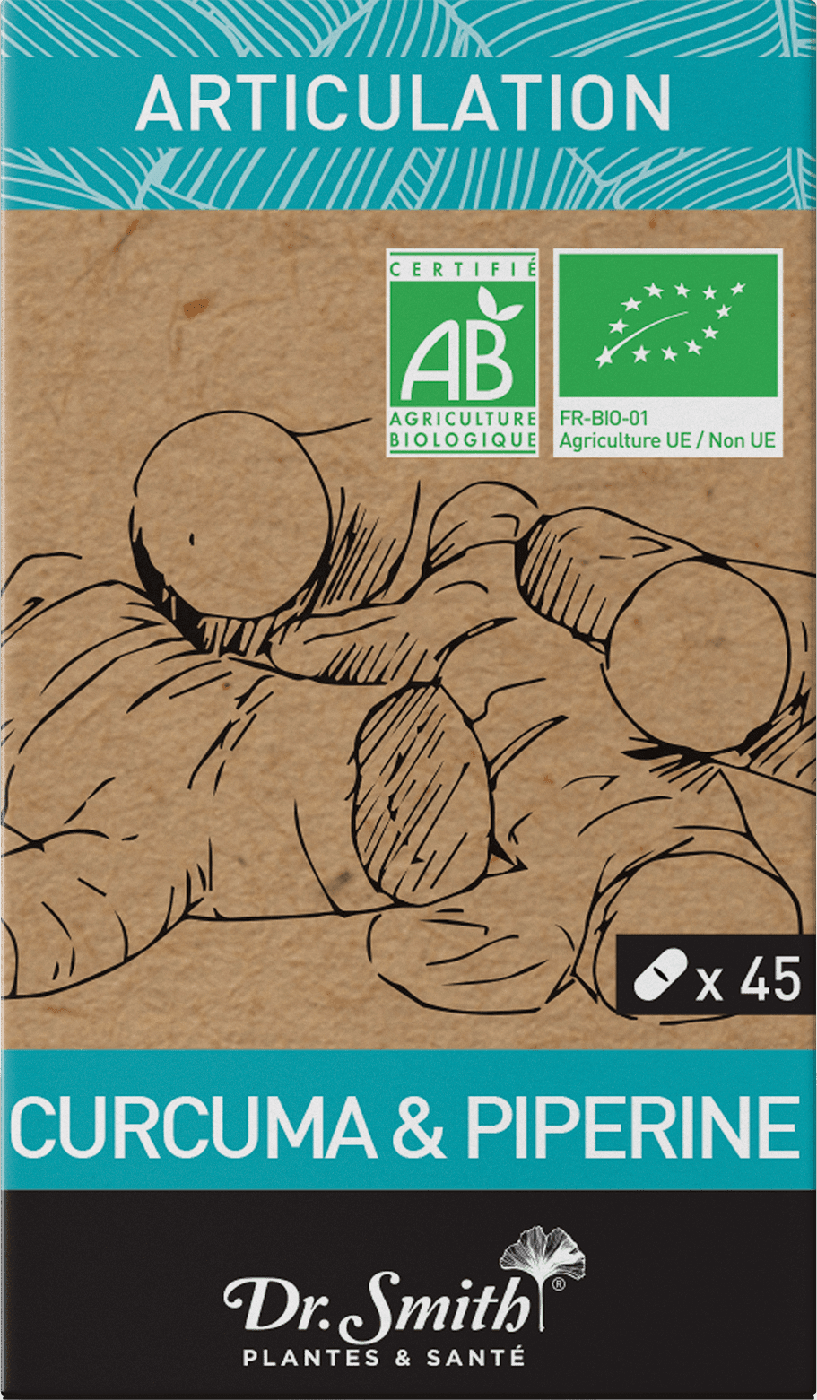 DR SMITH CURCUMA GELUL 45 — Pharmacie de Bois Lemaitre - Marseille