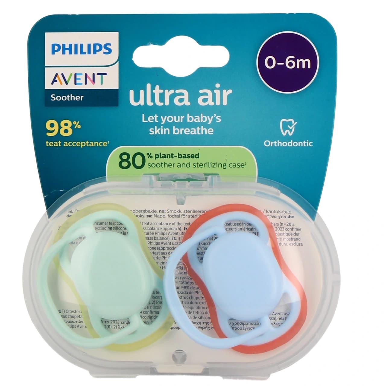 SUCET AVENT U/AIR DAY 0-6M MIX X2 — Pharmacie Centrale Gallieni