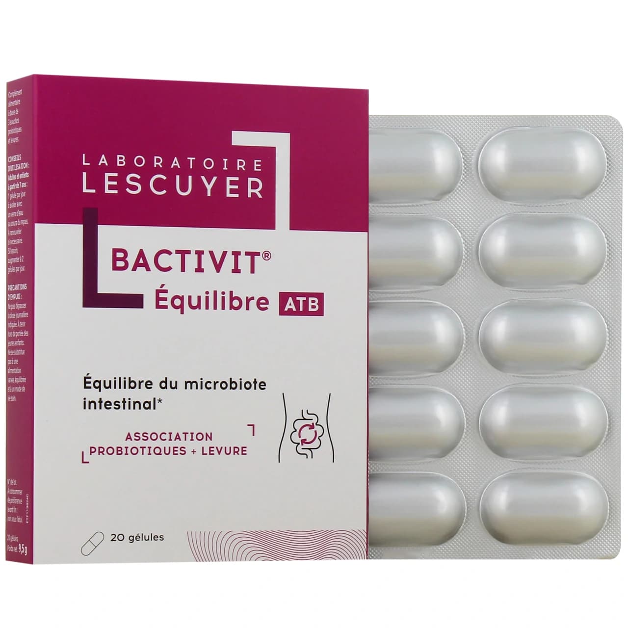 BACTIVIT EQUILIB ATB LESCUYER 20 — Pharmacie Chapelle International