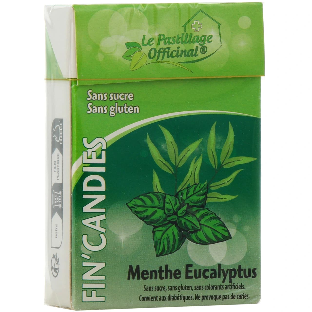 FIN'CANDIES MENTHE S/S PASTX20 — Pharmacie Duguesclin Lyon