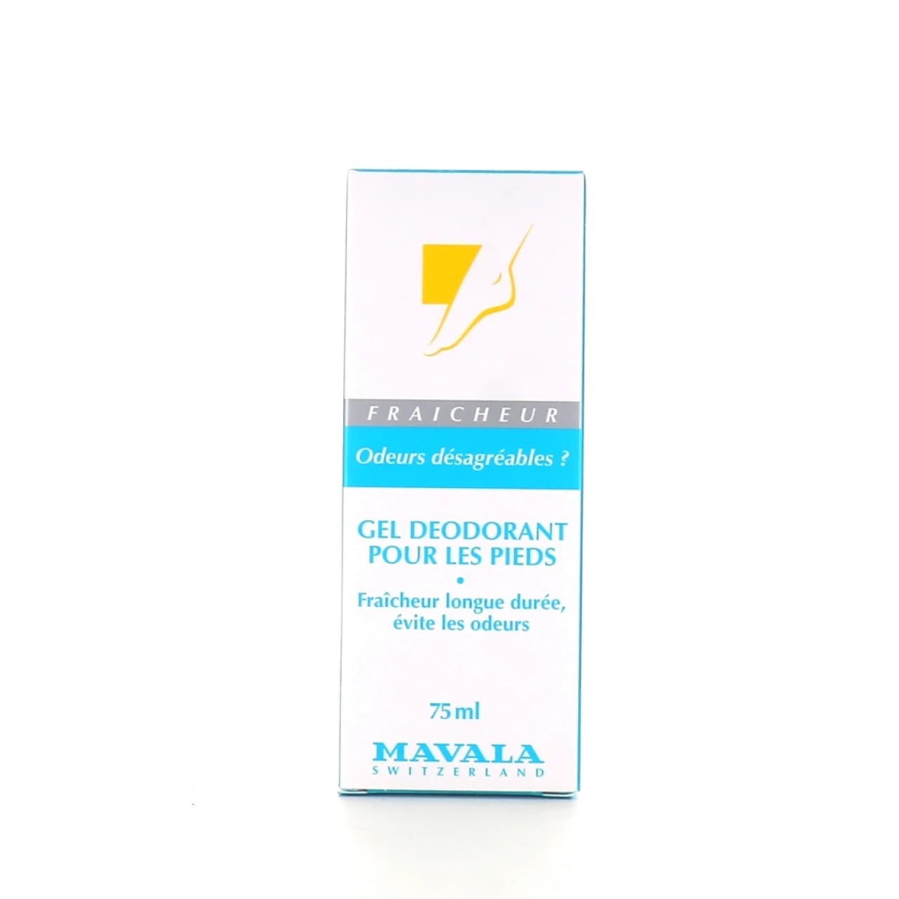 MAVALA GEL DEODORANT PIED 75ML — Pharmacie de l'Horloge - Deauville