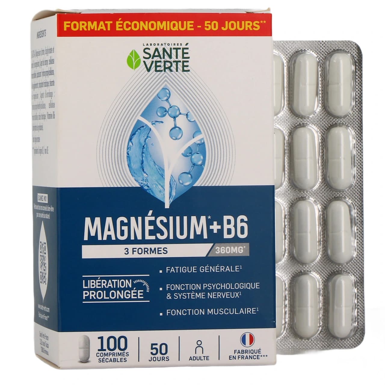 SANTE VERTE MAGNESIUM 360MG CPR100 — Pharmacie foch - Cenon
