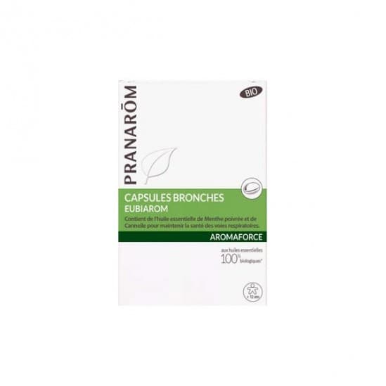 AROMAFORCE BRONCHES BIO CAPS 30 — Pharmacie Lafayette Bordeaux