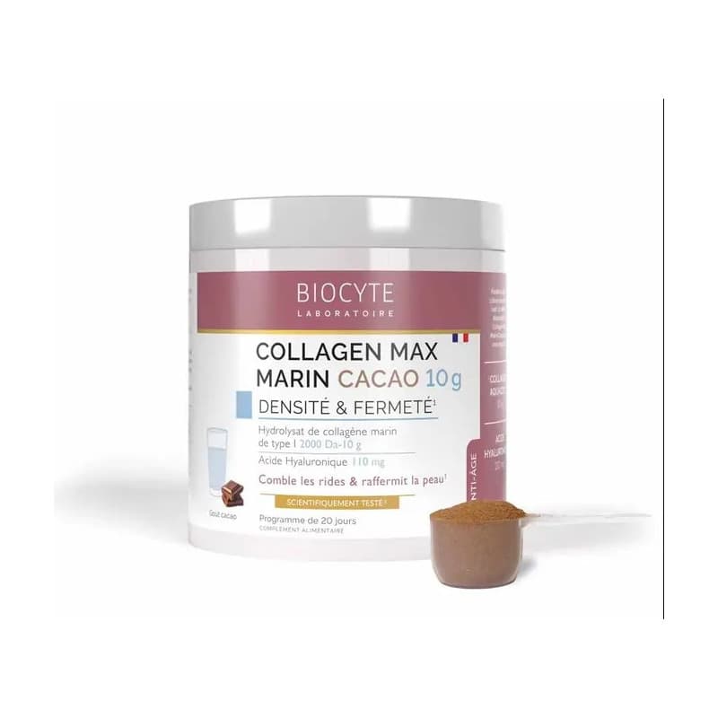 BIOCYTE COLLAG MAX MARIN CACAO260G — Pharmacie Du Pont Nely - Trouville-sur-Mer