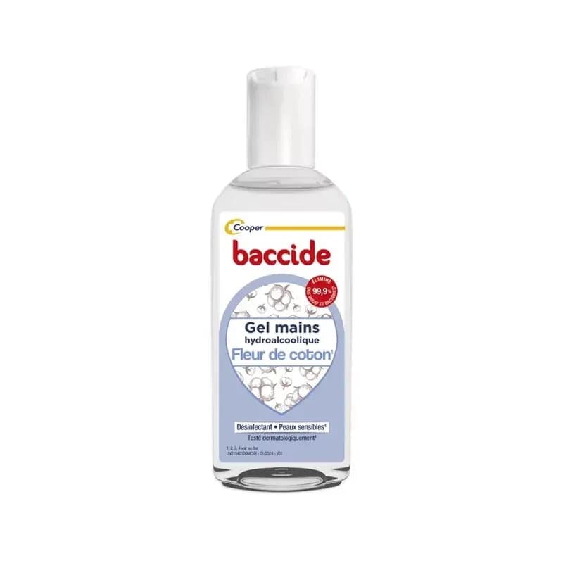 BACCIDE GEL MAIN S/RINC COTON 30ML — Pharmacie Maubert - Paris
