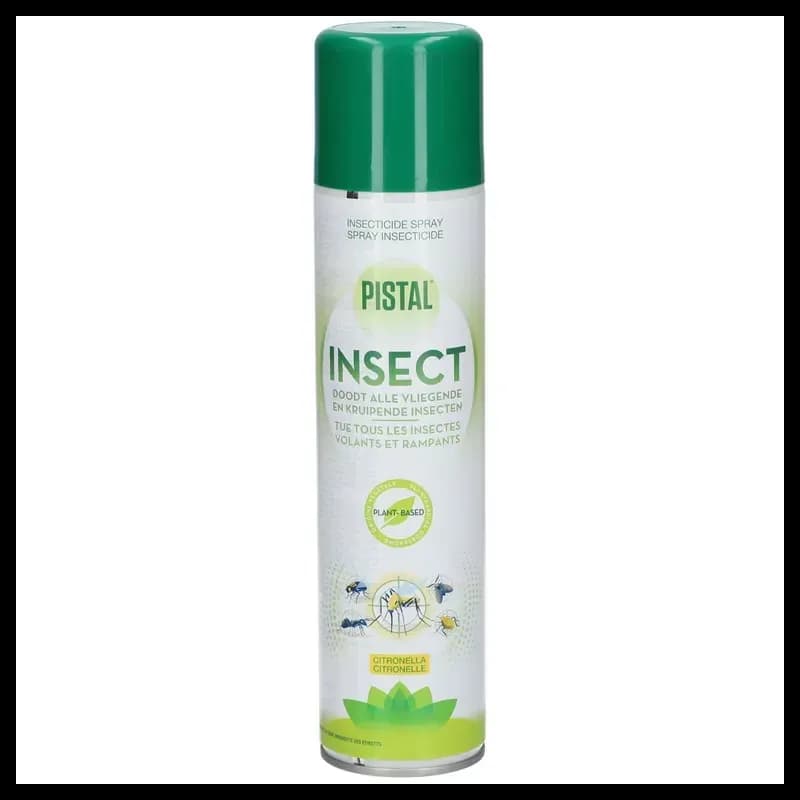 PISTAL INSECT SPRAY CITRON 300ML — Pharmacie Centrale Gallieni