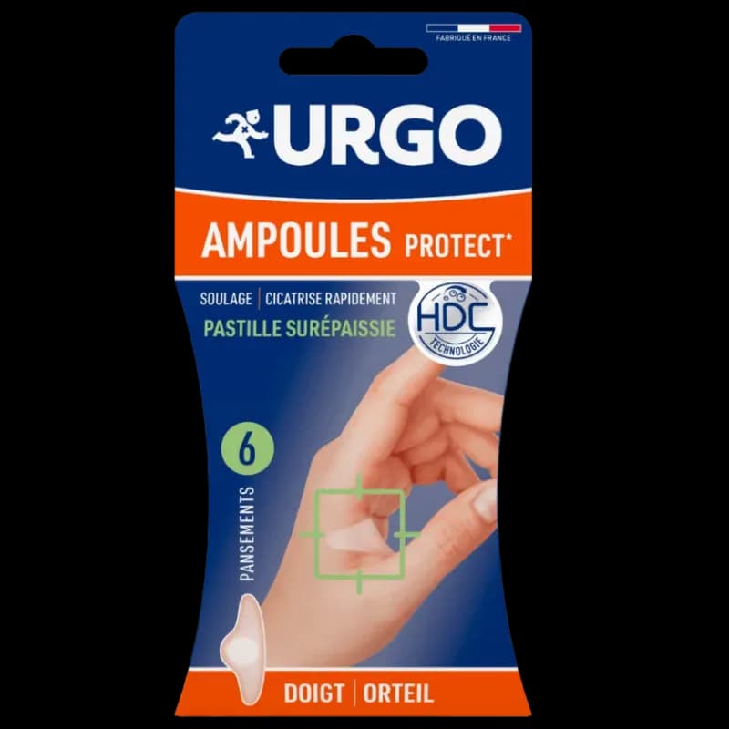 URGO PANS A/AMP DOIGT/ORTEIL BTE6 — Pharmacie de la Galoppaz