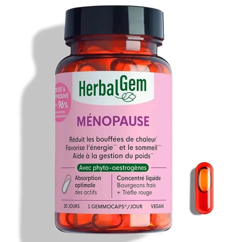 HERBALGEM MENOPAUSE GEMMOCAPS 30 — Pharmacie de Norelan