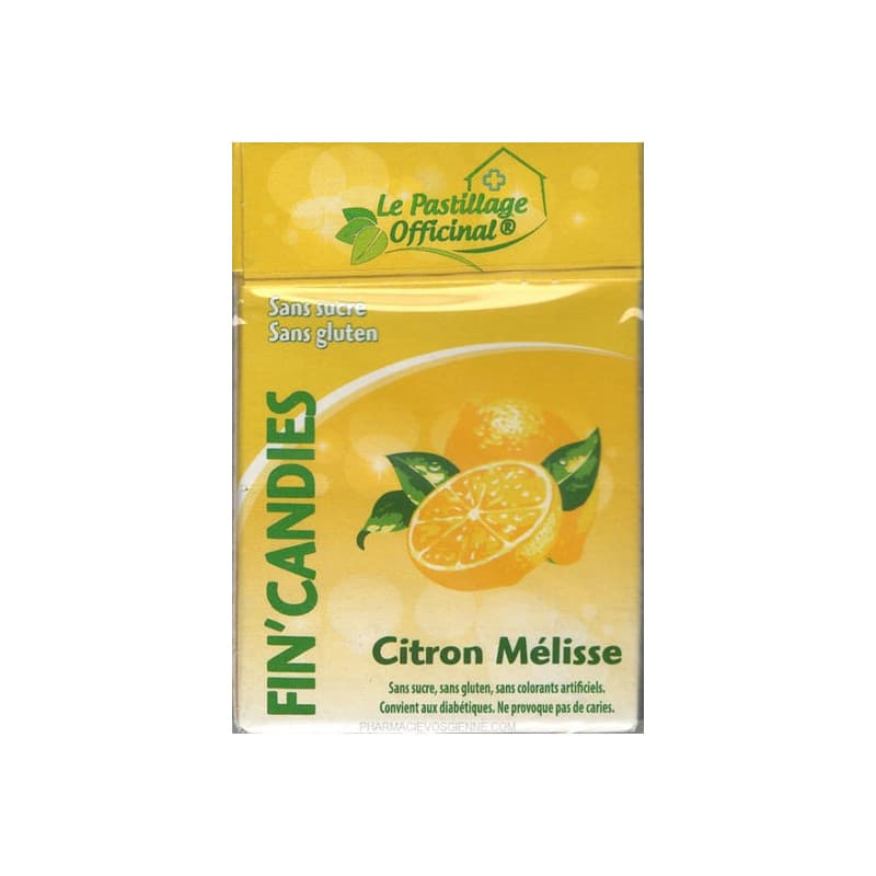 FIN'CANDIES CITR/MELIS S/S PASTX20 — Pharmacie Duguesclin Lyon