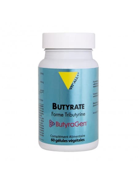Vit All+ Butyragen Tributyrine Complexe Gelule Vegetale 60 — La Grande Pharmacie du Bac