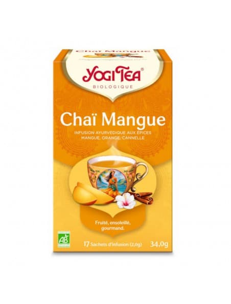 YOGI TEA CHAI MANGUE SACH 17 — Pharmacie Lafayette Bordeaux