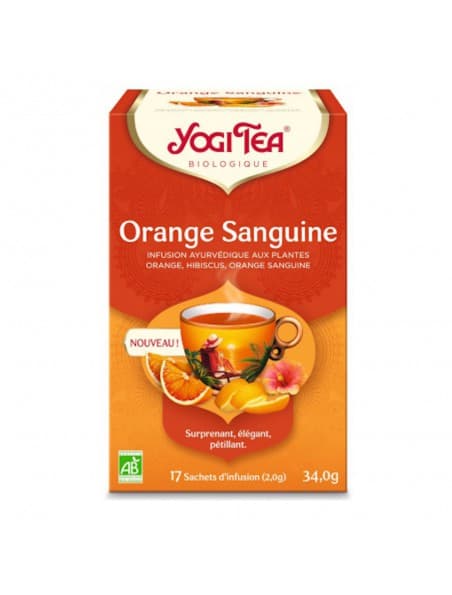 YOGI TEA ORANGE SANGUINE SACH 17 — Pharmacie Lafayette Bordeaux