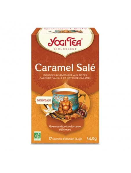 YOGI TEA CARAMEL SALE SACH 17 — Pharmacie de la Galoppaz