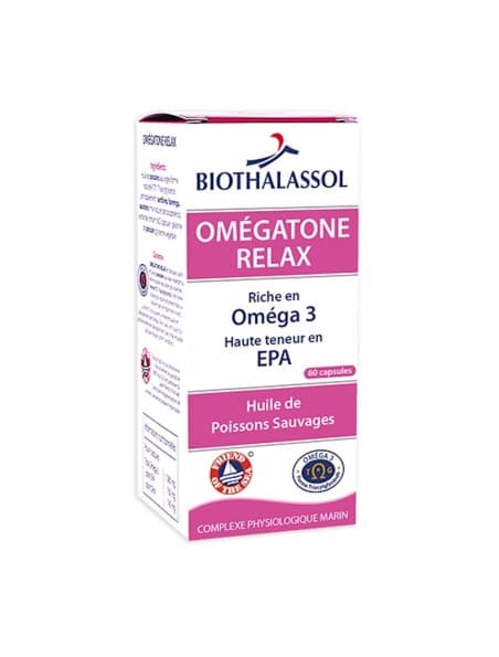 BIOTHALASSOL OMEGATONE CAPS 60 — Pharmacie Saint-Ferdinand