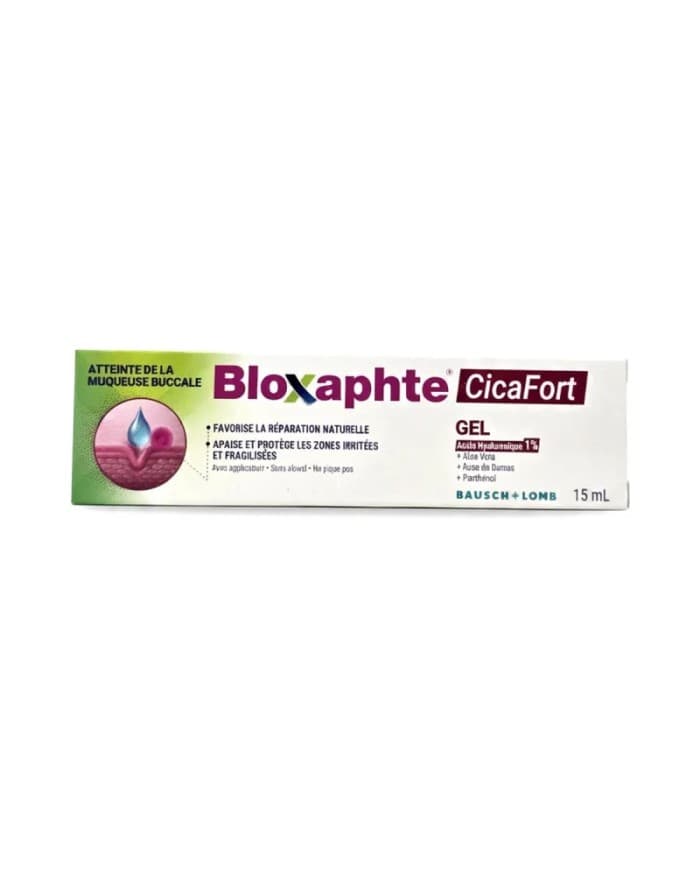BLOXAPHTE CICAFORT GEL 15ML — pharmacie onehealth