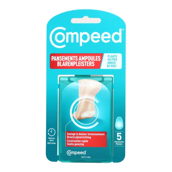COMPEED AMPOULES PLANTE DU PIED 5 — Pharmacie basire by Nexum