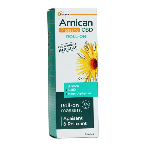 ARNICAN MASSAGE CBD ROLL ON 50ML — Pharmacie Royale - Saint-Cloud