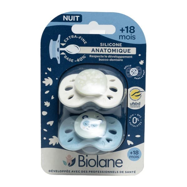BIOLANE SUCET ANAT NUIT +18M B B 2 — Pharmacie Principale des Grésillons
