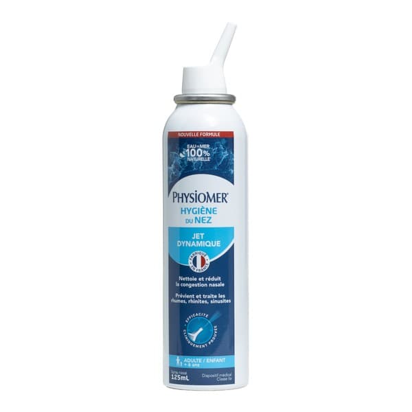 PHYSIOMER JET DYNAMIQUE 125ML X2 — Pharmacie de la mairie