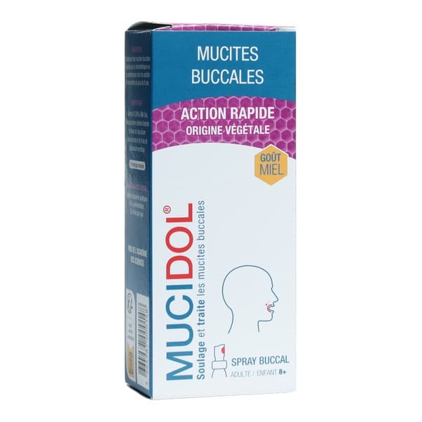 MUCIDOL MUCITE BUCCALE SPR 20ML — Pharmacie de la Gare - Rouen