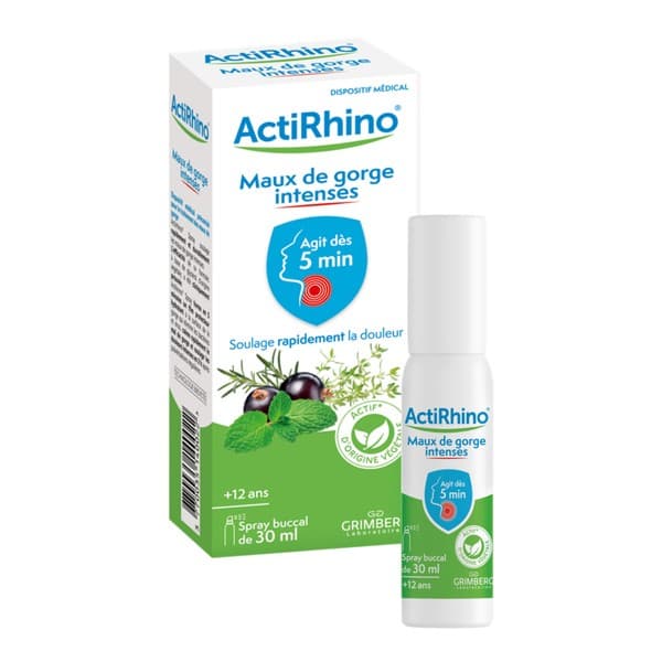 ACTIRHINO MAUX GORGE INTENSE 30ML — Pharmacie Anthéa - Totum Antibes