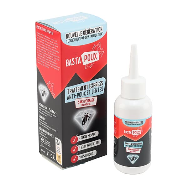BASTAPOUX TRAITEMENT A/POUX 100ML — Pharmacie de la mairie