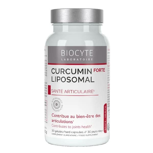 BIOCYTE LONGEVITY CURCUMINE FORTE 30 CAPS — Pharmacie Erlon