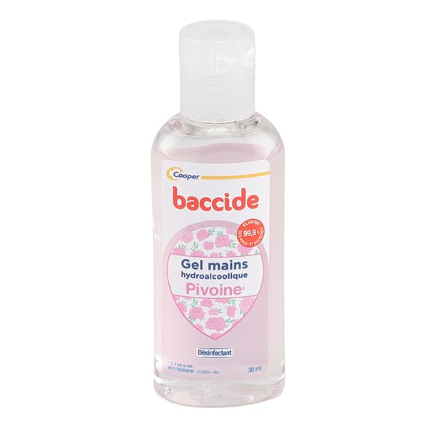 BACCIDE GEL MAIN S/RINC PIVOIN30ML — Pharmacie Maubert - Paris