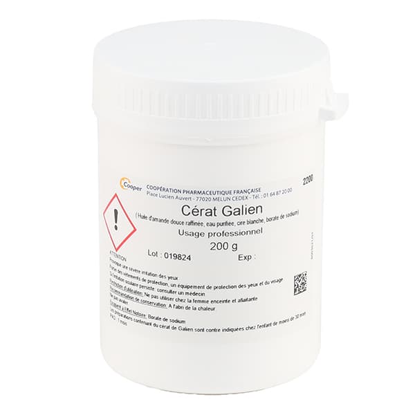 CERAT DE GALIEN COOPER NF 200G — Pharmacie Lafayette de Roubaix