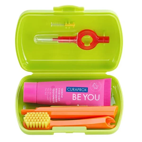 CURAPROX KIT VOYAGE ROUGE — PHARMACIE DE LA GARE Nancy