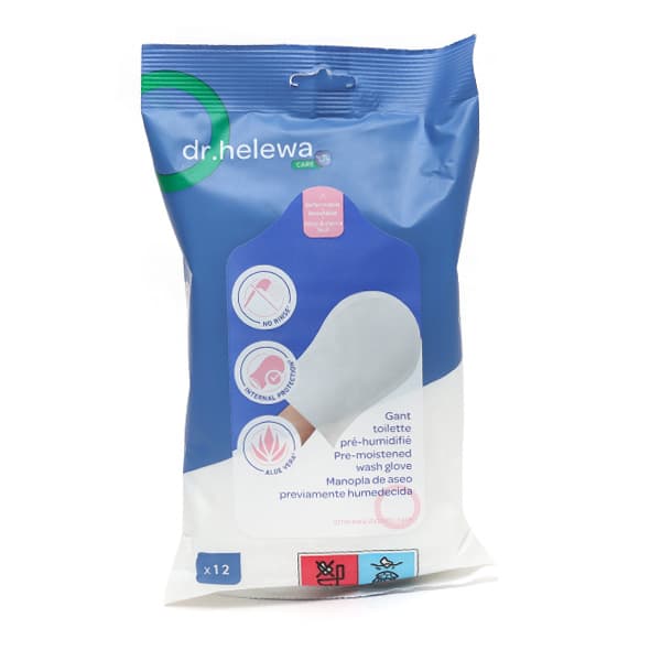 DR HELEWA GANT TOIL PRE HUMIDE X12 — Pharmacie Pharmagreen Boucicaut