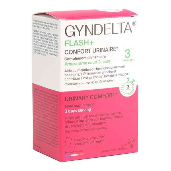 GYNDELTA FLASH + SACHET 6 — Pharmacie St Honoré - Amiens