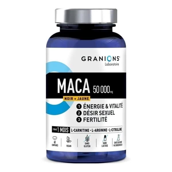 GRANIONS MACA CPR 60 — Pharmacie de l'Horloge - Deauville