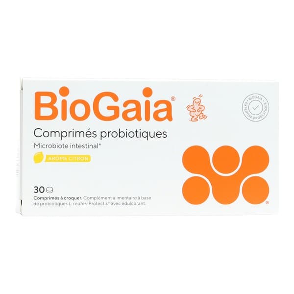 BIOGAIA PROBIO CITRON CPR 30 — Pharmacie de la Gare