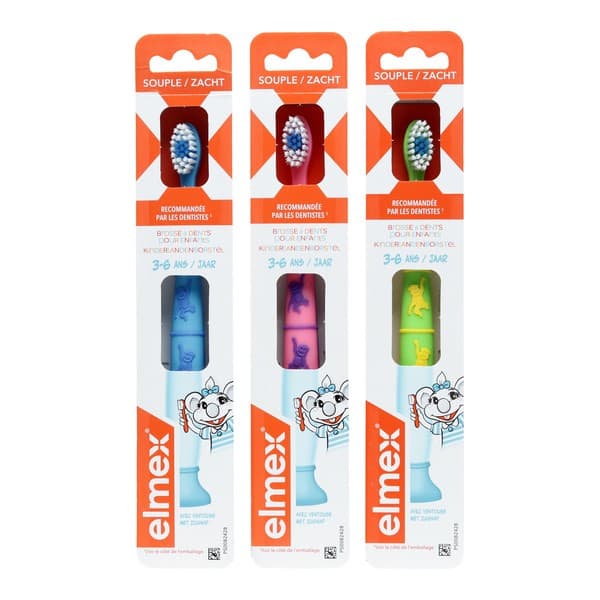 BDEN ELMEX SOUPLE ENF 3-6ANS DUO — Pharmacie SO OUEST